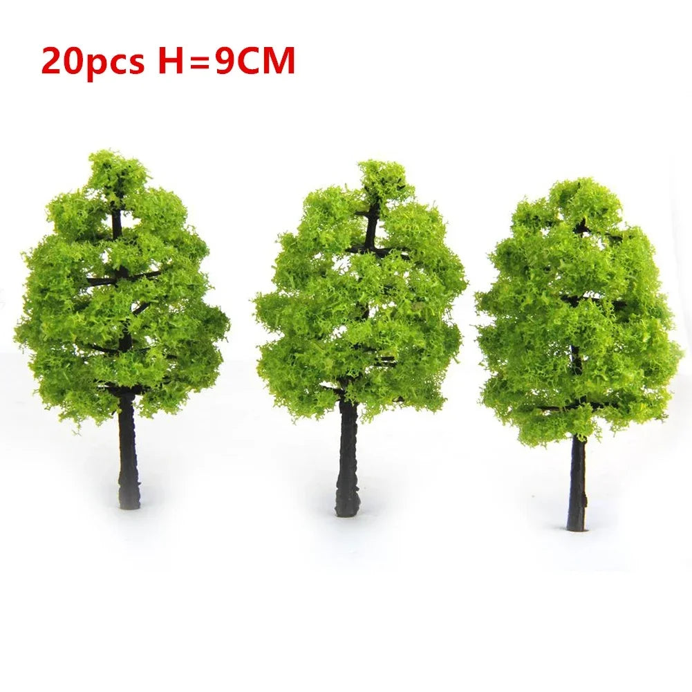 Miniatur Bäume Set – Wichtellandschaft & Deko