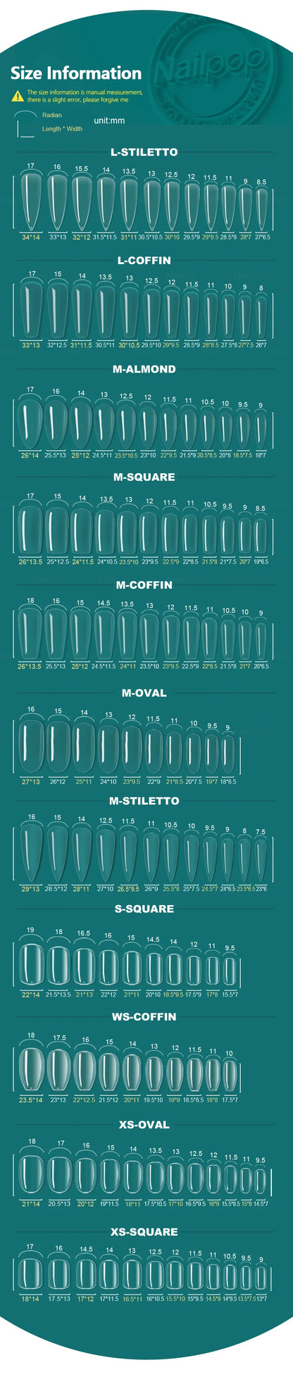 Premium Press-On Tips - sunny.side-Productions