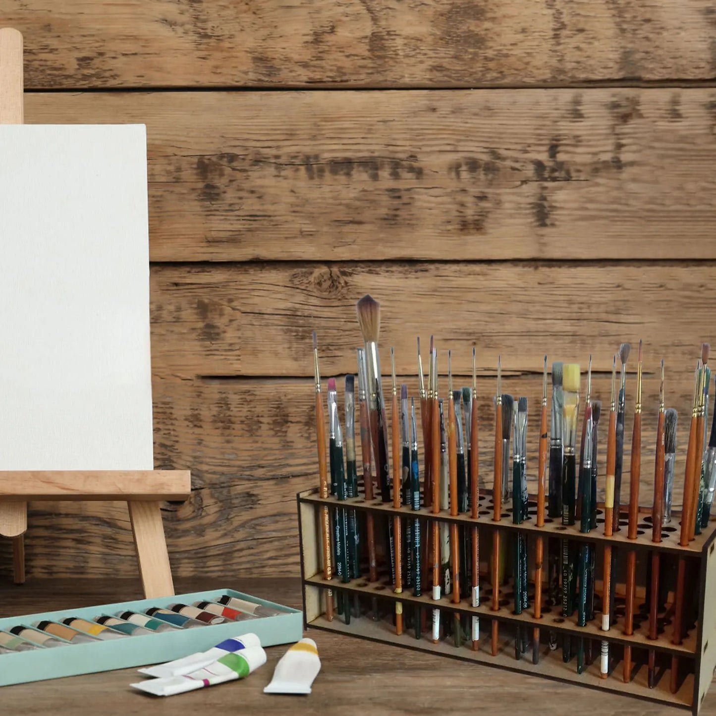 Pinselchaos adé – Dein stylischer Pinselhalter - sunny.side-Productions