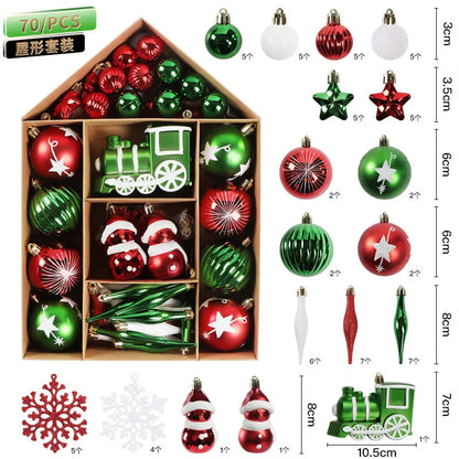 Weihnachtsdeko-Set – Festliche Ornamente