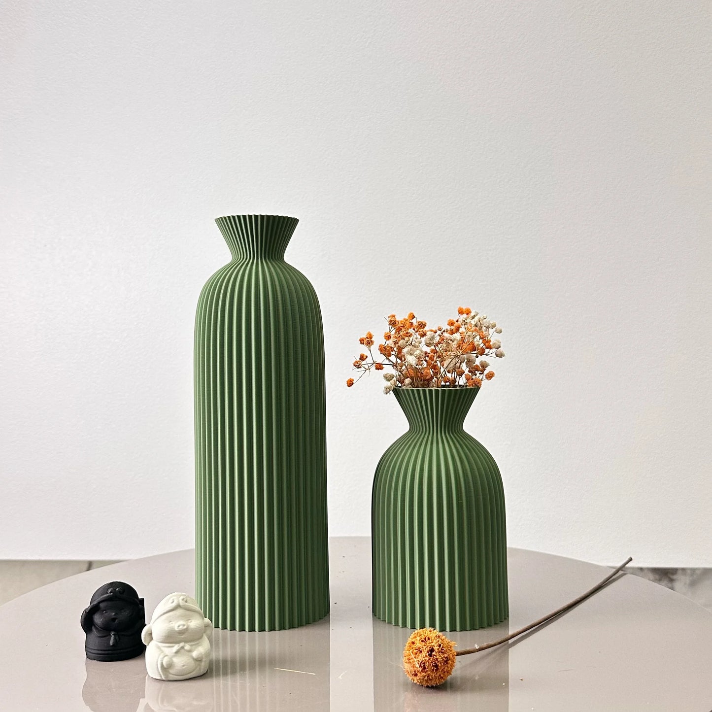 Vasen-Set – Minimalistische Eleganz & natürliche Harmonie