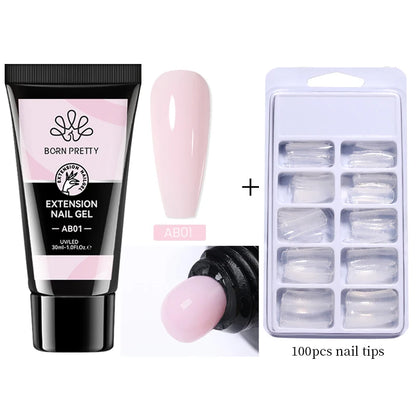 Poly-Gel Set – flexible Nagelverlängerung