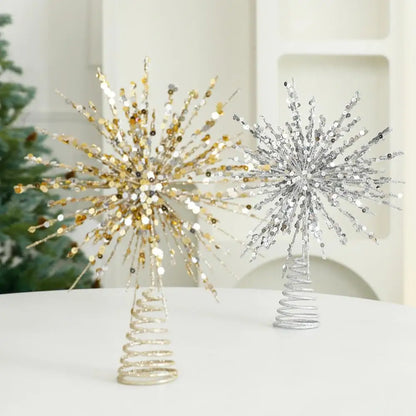 Weihnachtsbaumspitze – Stern Design