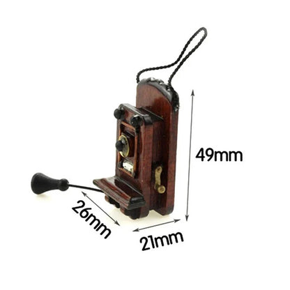 Vintage Telefon – Wichtelwelten der Nostalgie
