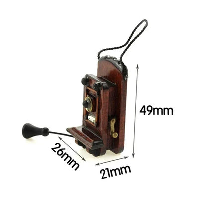 Vintage Telefon – Wichtelwelten der Nostalgie