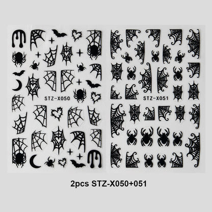 Halloween Nail Sticker – Spooky Designs