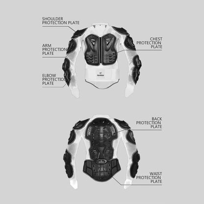 Motocross-Schutzjacke – Sitzt & Schützt