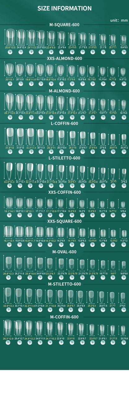 Fullcover Press-On Tips – Deine Form, dein Look - sunny.side-Productions
