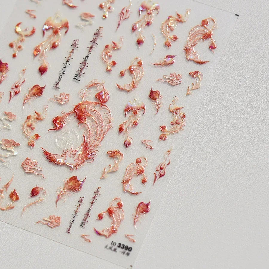 Magische Flügel – 5D Nail Sticker