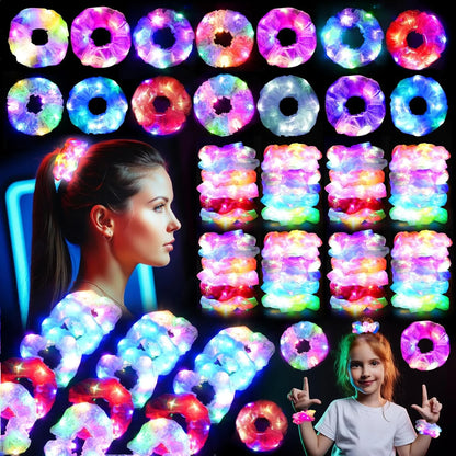 LED Scrunchies – Dein Lichtblick im Haar