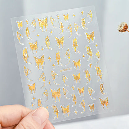 3D Nail Sticker – Sonne, Mond & Sterne