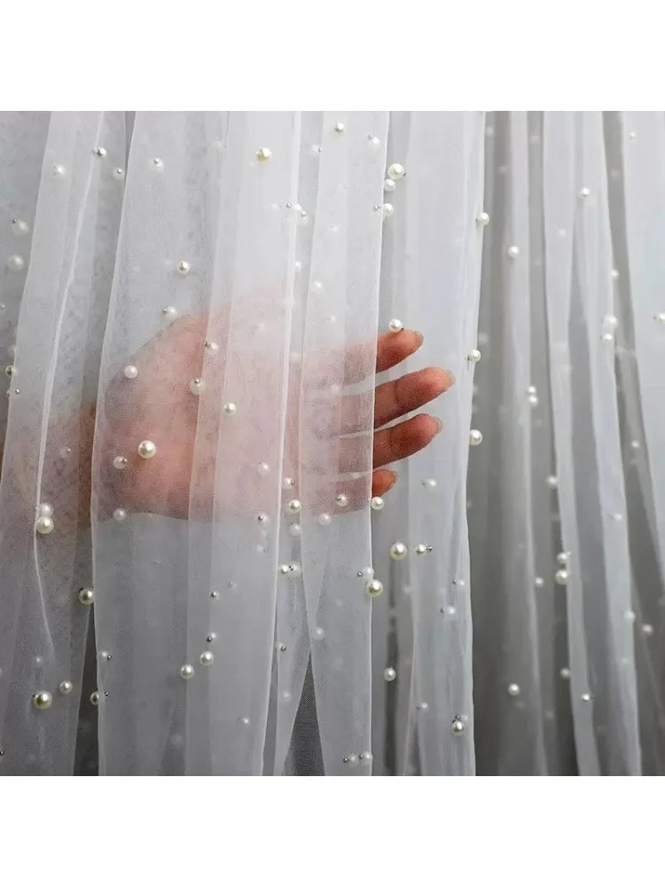 Perlen-Tüll – elegante Dekoration