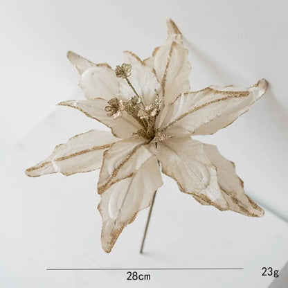 Weihnachtsstern Blüte – Funkelnde Eleganz