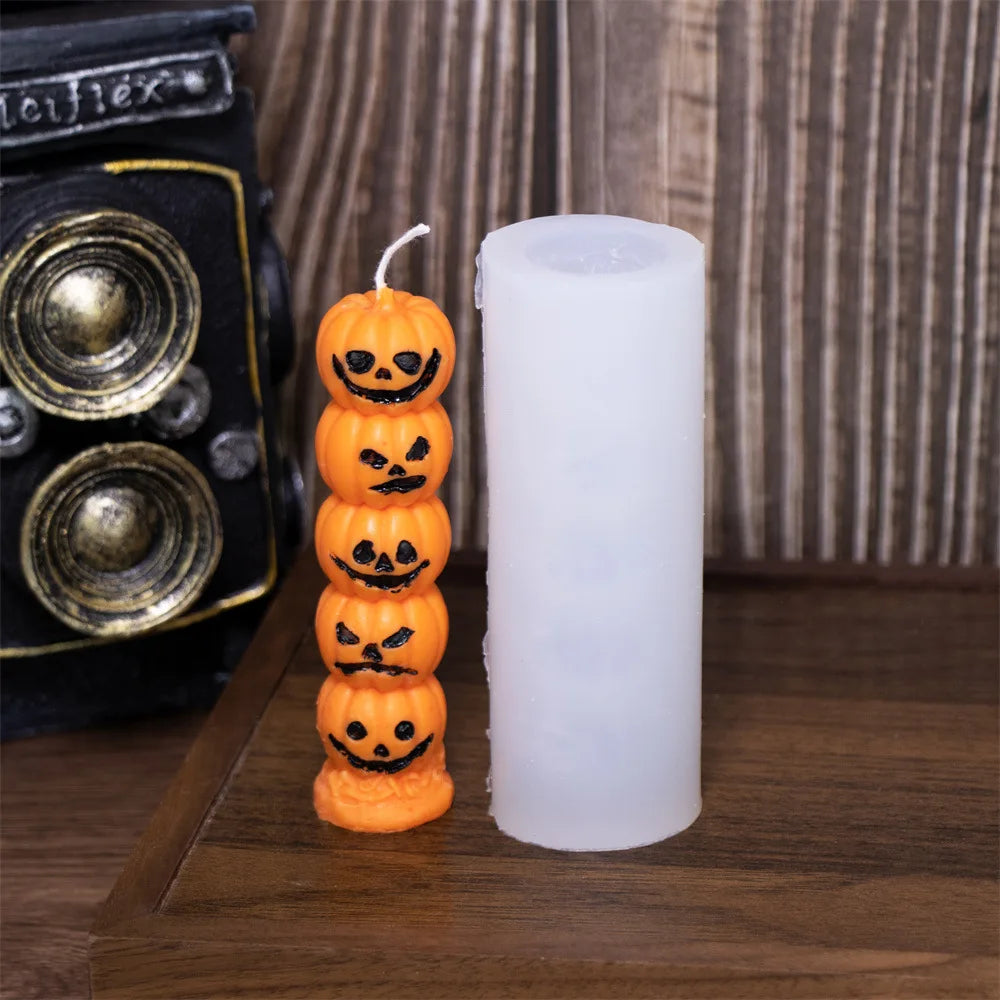 Halloween-Kerzenform – spooky & kreativ