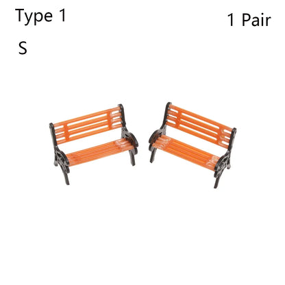 Miniatur Garten-Set – Brücken & Landschaftszubehör