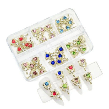 Nail Charms – Glitzernde Strass-Deko