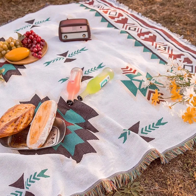 Festival-Picknickdecke – Boho Style