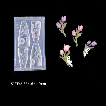 3D-Nagelformen – feinste Blüten