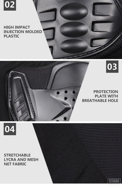 Motocross-Schutzjacke – Sitzt & Schützt