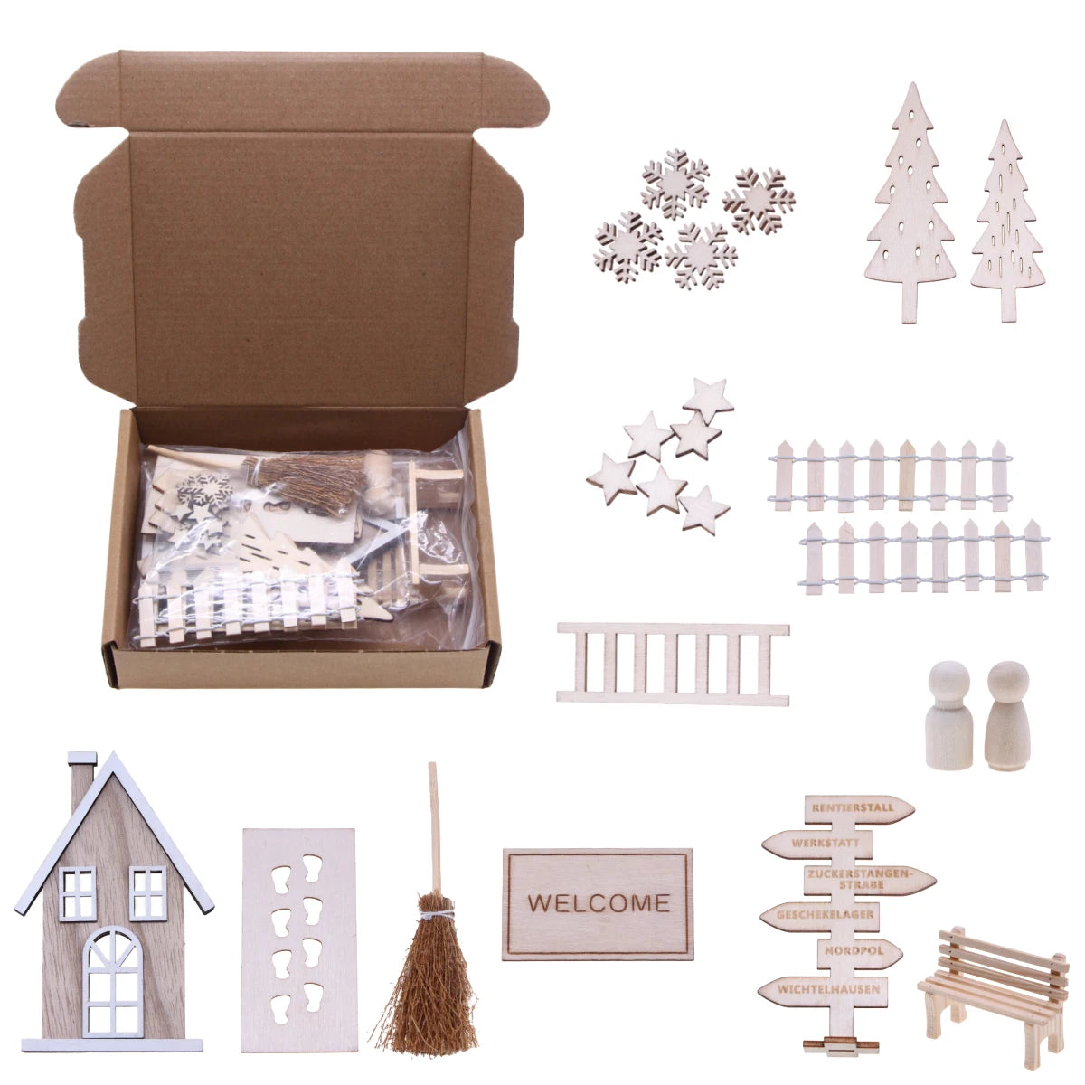 Miniatur Wichtelhaus Set
