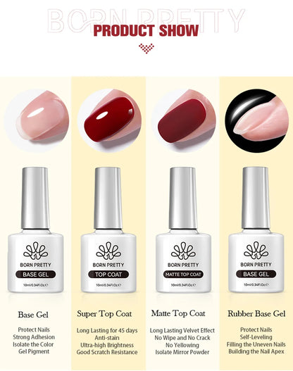 Nail Essentials – Base, Top & Spezialgele