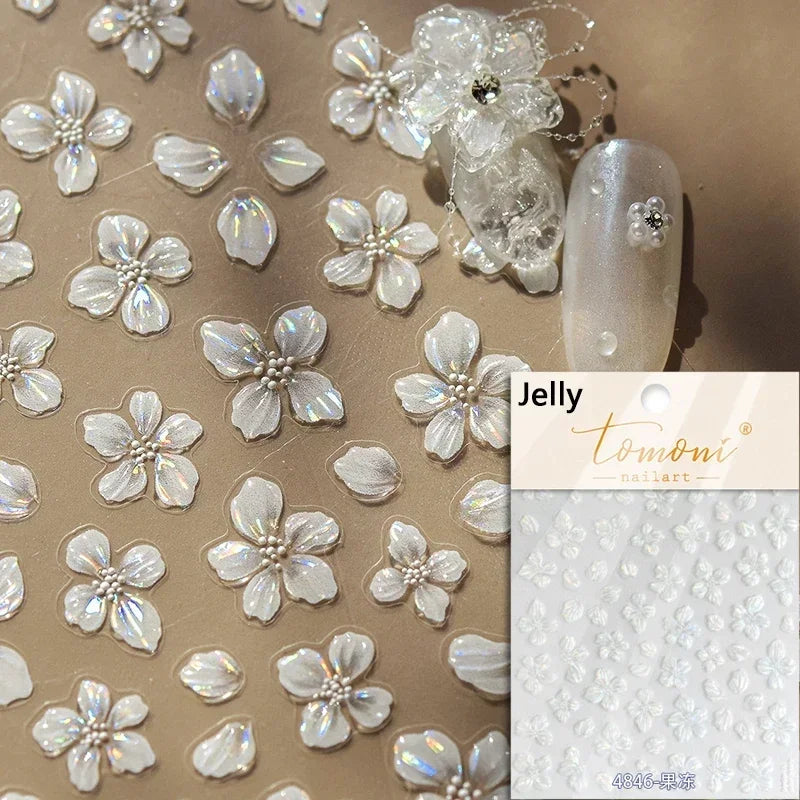 Nail Sticker – Blumen & Kirschblüten