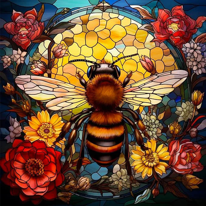 Malen nach Zahlen – Bienenzauber