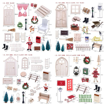 Miniatur Weihnachts-Set – Wichtelhaus Zubehör