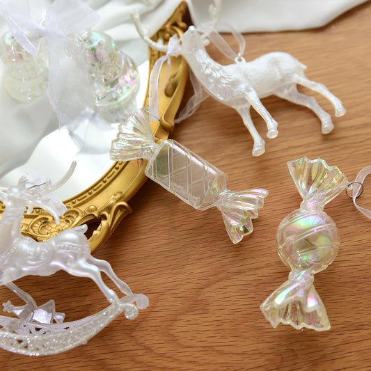 Weihnachtsanhänger – Kristallklare Motive