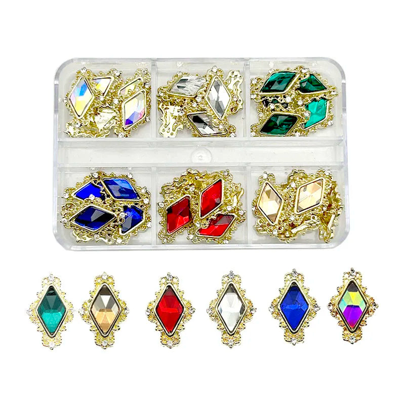 Nail Charms – Glitzernde Strass-Deko