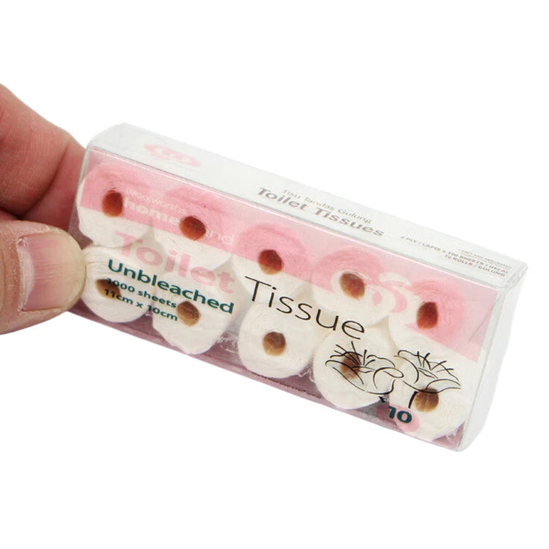 Miniatur WC-Papierrollen – Lustiges Wichtel Zubehör