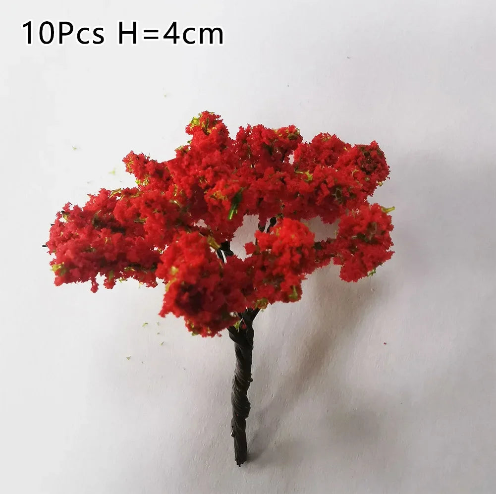 Miniatur Bäume Set – Wichtellandschaft & Deko