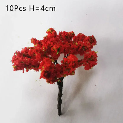 Miniatur Bäume Set – Wichtellandschaft & Deko