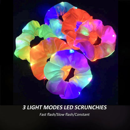 LED Scrunchies – Dein Lichtblick im Haar
