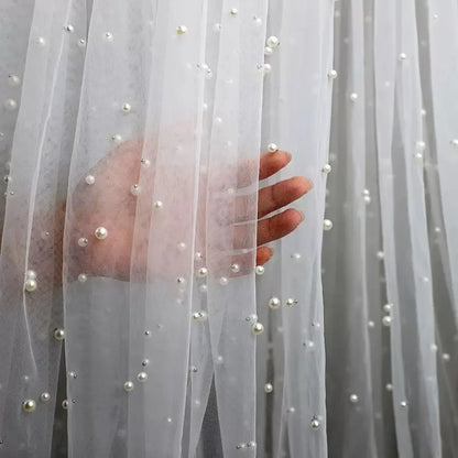 Perlen-Tüll – elegante Dekoration