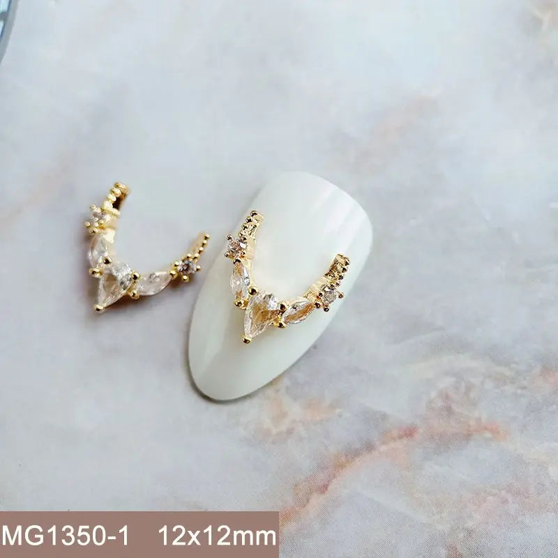 Nail Charms – eleganter Kristall-Look