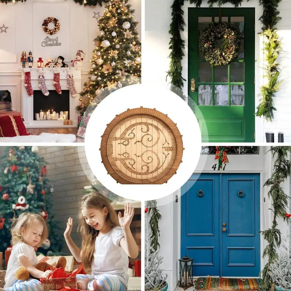 Wichteltür Miniatur – Dekoration im Vintage-Stil