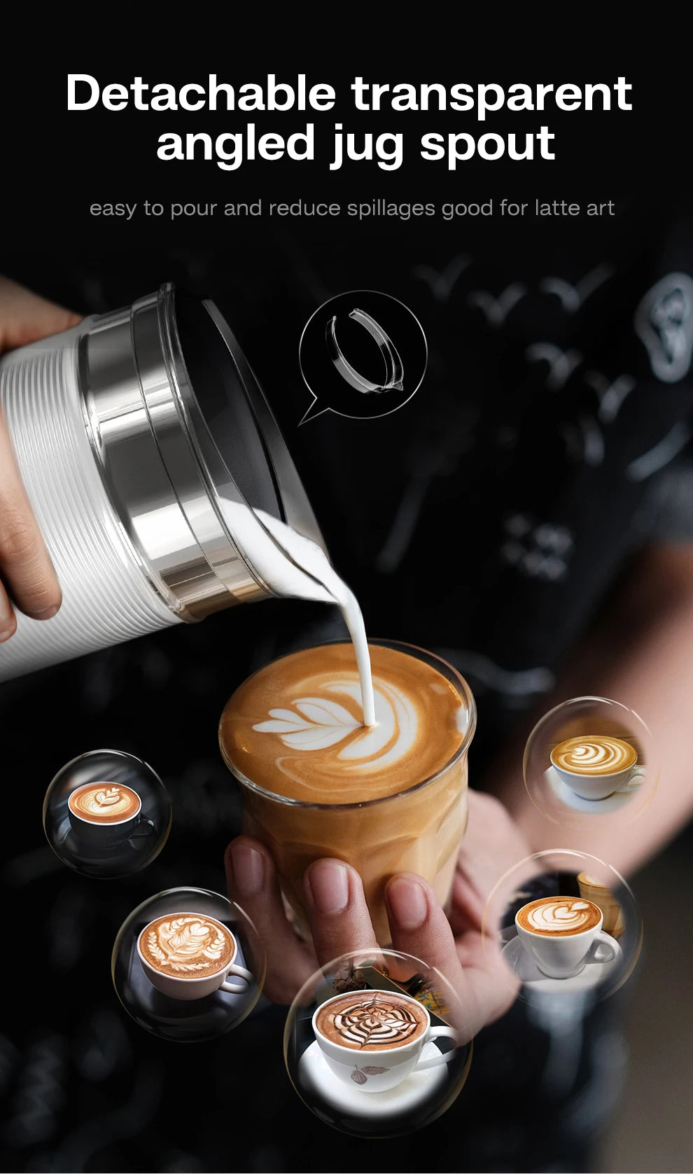 Milchaufschäumer – cremig, vielseitig, vollautomatisch - sunny.side-Productions