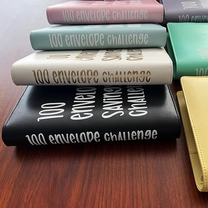 Sparen mit System- 100-Umschlag-Challenge-Ordner - sunny.side-Productions