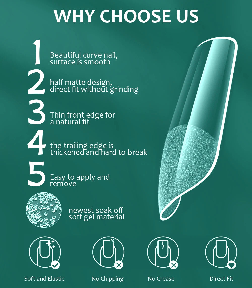 Fullcover Press-On Tips – Deine Form, dein Look - sunny.side-Productions