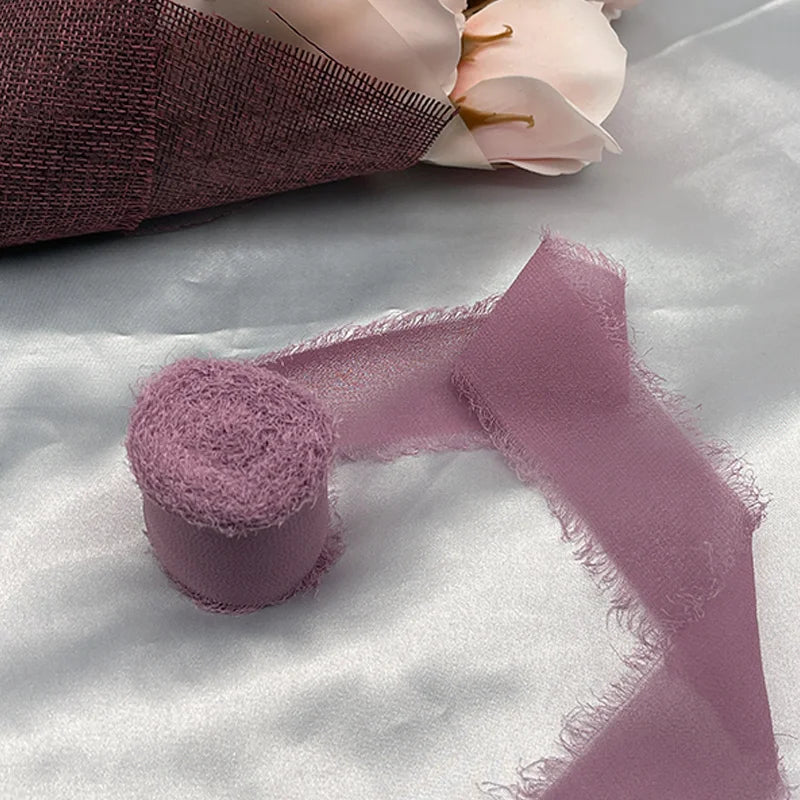 Chiffonband – Elegante Weihnachtsdeko