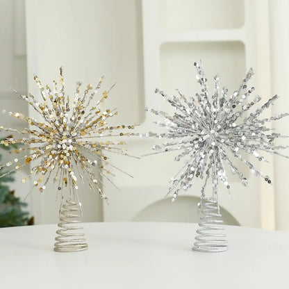 Weihnachtsbaumspitze – Stern Design