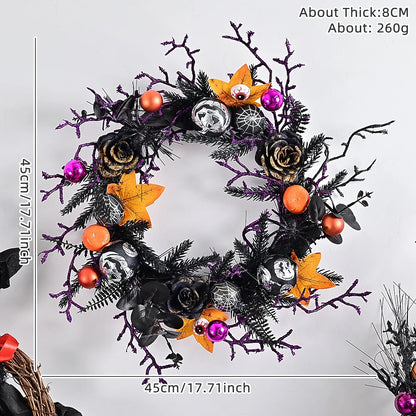 Kranz – Schaurige Türdeko