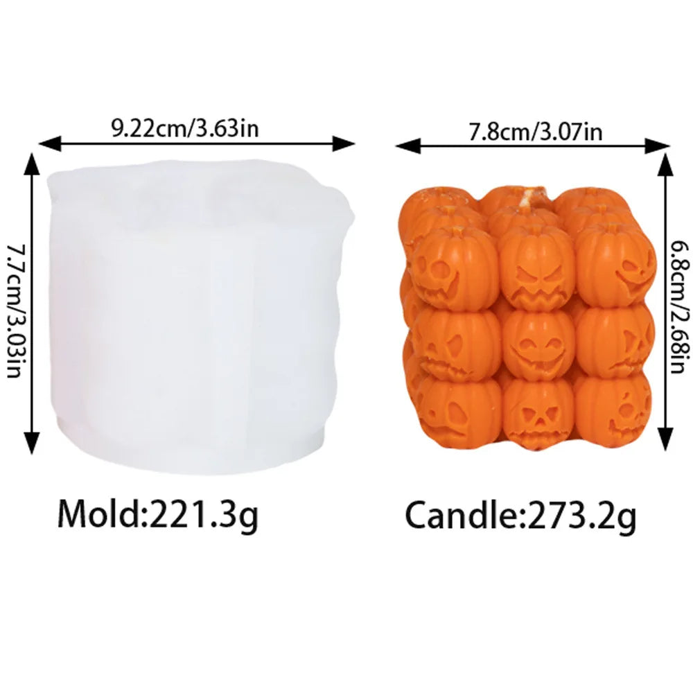 Halloween-Kerzenform – spooky & kreativ