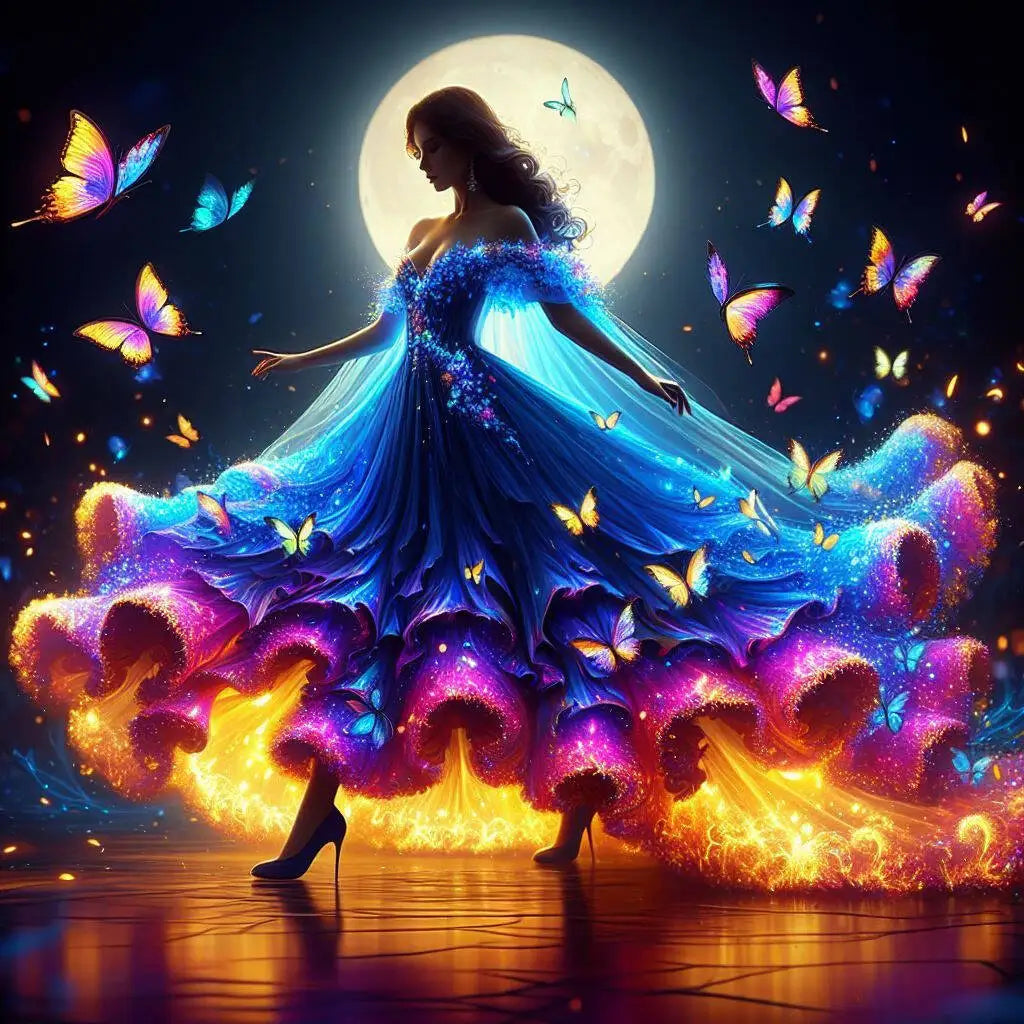 Malen nach Zahlen – Eleganz einer Tänzerin - sunny.side-Productions