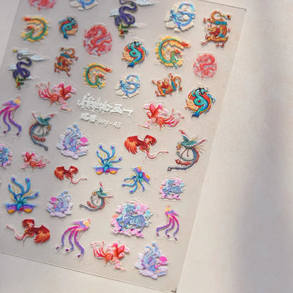 Magische Flügel – 5D Nail Sticker