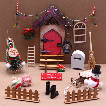 Miniatur Weihnachts-Set – Wichtelhaus Zubehör