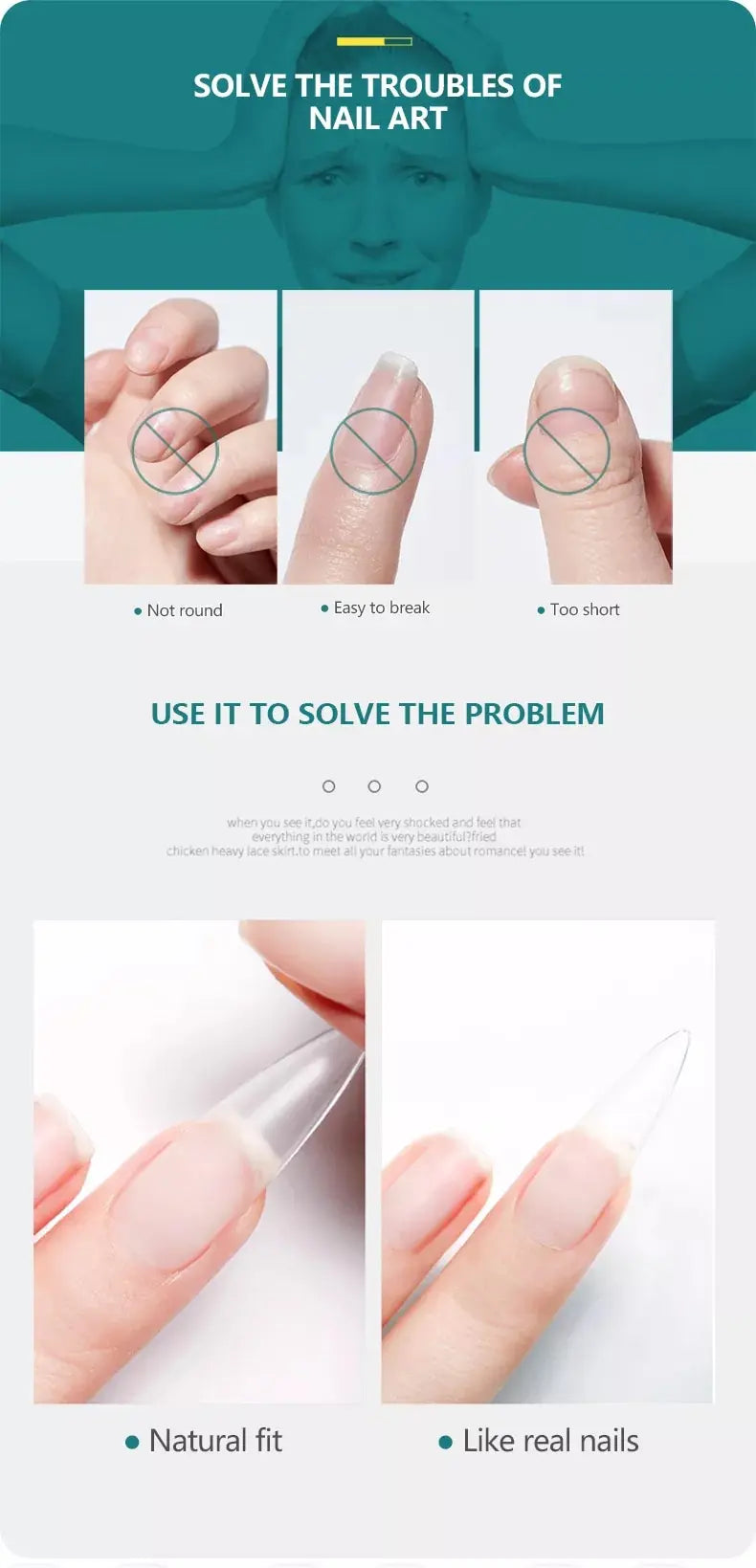 Premium Press-On Tips - sunny.side-Productions