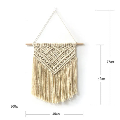 Makramee-Wandteppich – Boho-Ästhetik