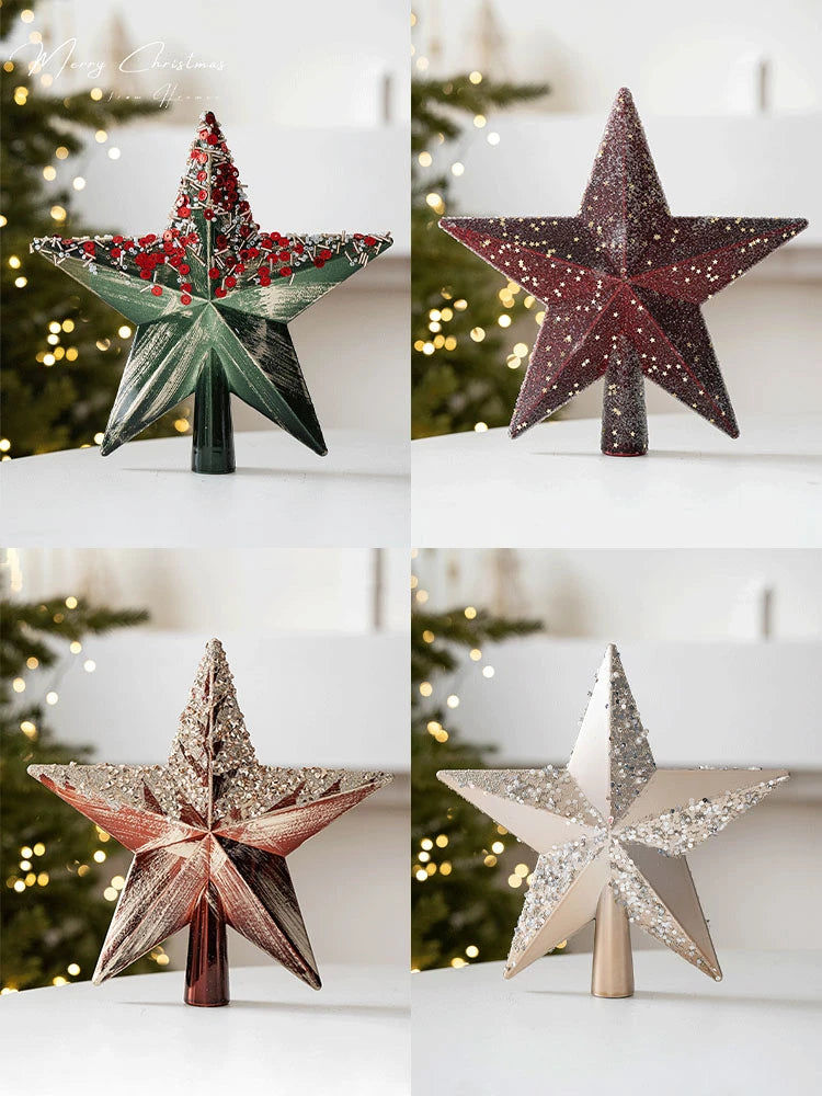 Baumspitze Stern – Weihnachtsdeko